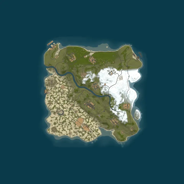 Map of [BR/LATAM] RUSTICO 10X SOLO/DUO | FULLWIPE 23/10