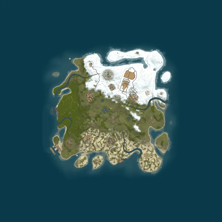 Map of UNLUCKY FRIENDS ONLY