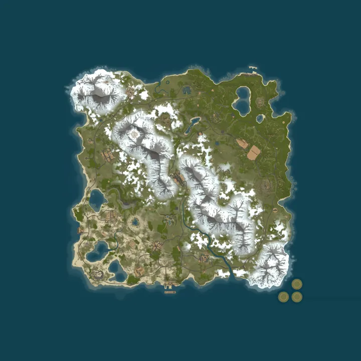 Map of The Playground | Experimental Mods & Testing