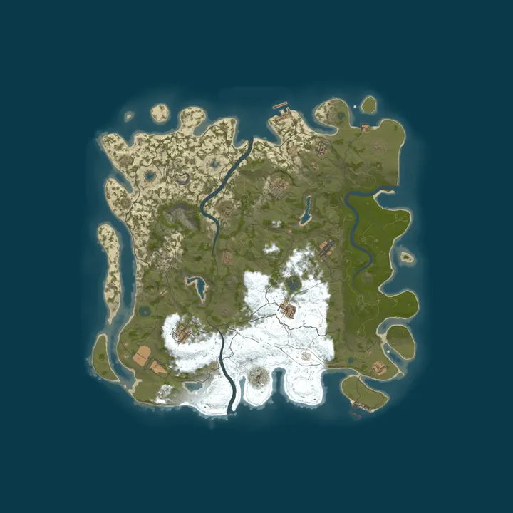 Map of Outpost Omega | PVE | Build | Explore | Thrive