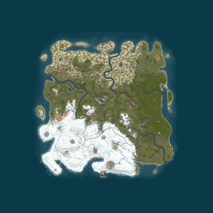 Map of Rust by G-Portal.com