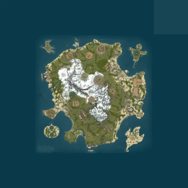 Map of Dead Valley | PvE | Bi-Weekly | Old Research System