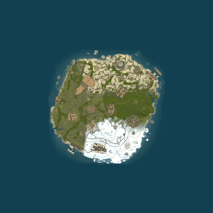 Map of vendalized