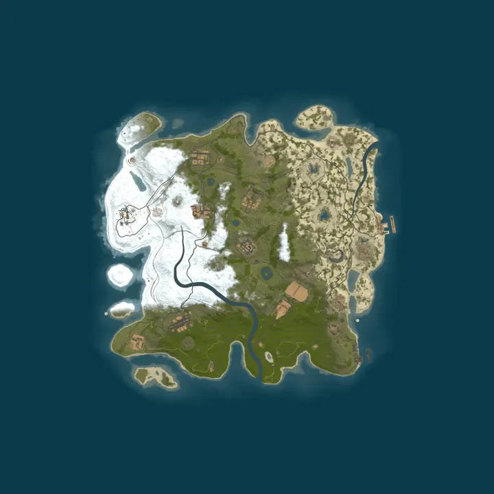 Map of Blood Rust - Blue [nolimit, x2]