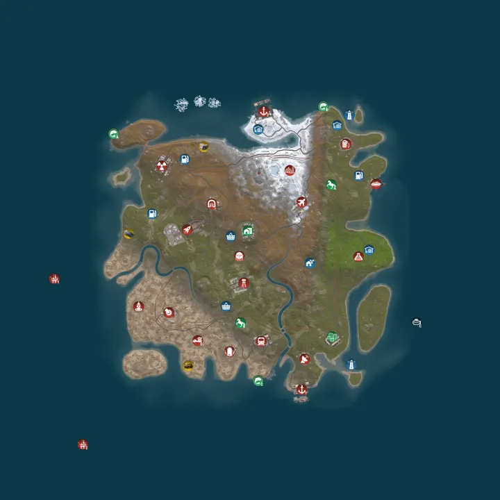 Map of Magic Rust #9 — Vanilla 2x | EU East | Baйп 26.10