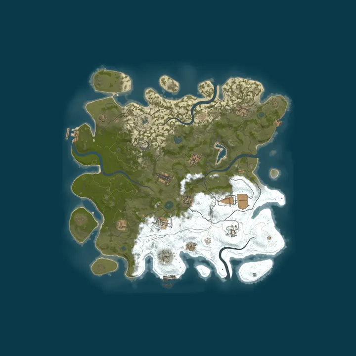 Map of Rarerust [Monthly || NoLimit] - Для новичков