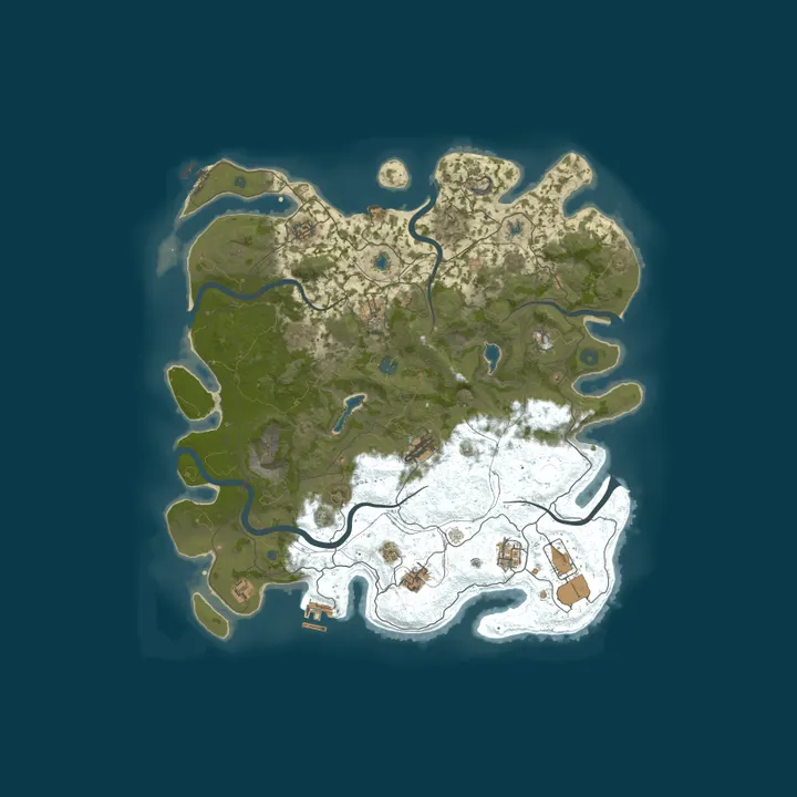 Map of Elysium Rust 3X Yeni Baslayanlar