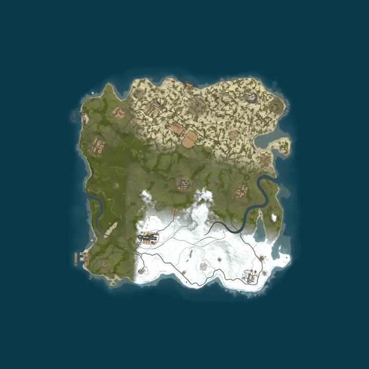 Map of WARBANDITS.GG EU 3X Weekly |Solo/Duo/Trio/Quad|LootX3| Just Wip
