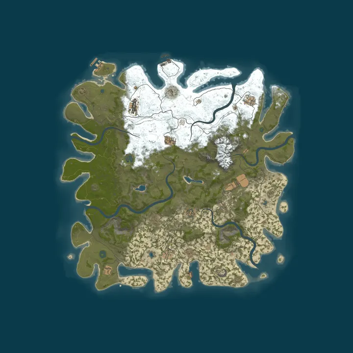 Map of Rust Plus200 Teste
