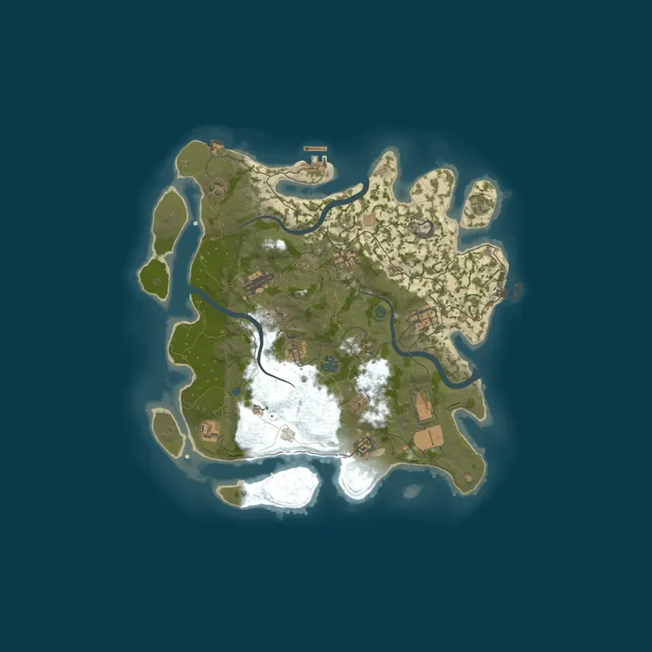 Map of RUST PVE [RU] #1