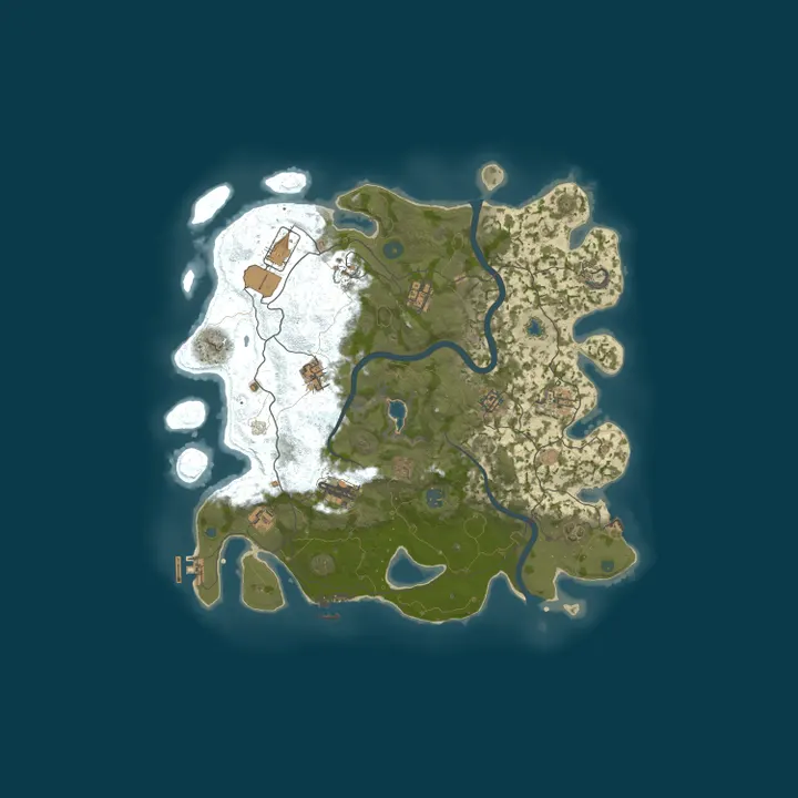 Map of Island of Dr Moreau | Map Wipe 10/24 | Solo/Duo/Trio
