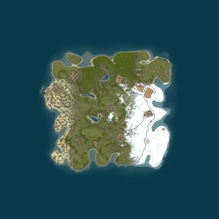 Map of US EXO 3X | Solo/Duo/Trio/Quad | LootX3 | JUST WIPED