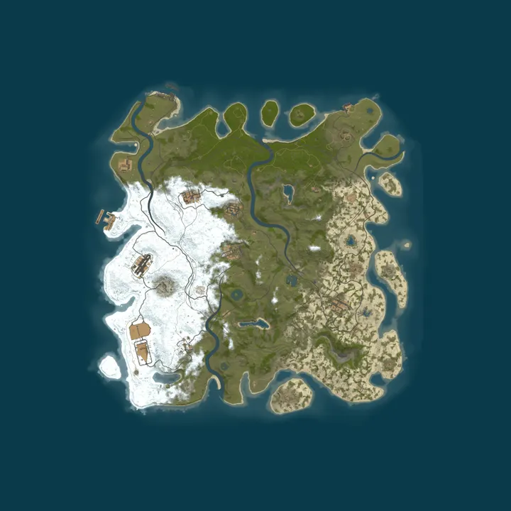 Map of ! The Alamo Texas Noobs Welcome