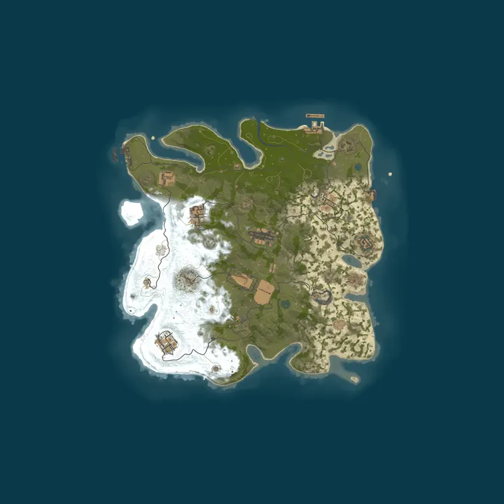 Map of Legionnaire Gaming PvP 5x -Beta Testing- Official Live Nov 5