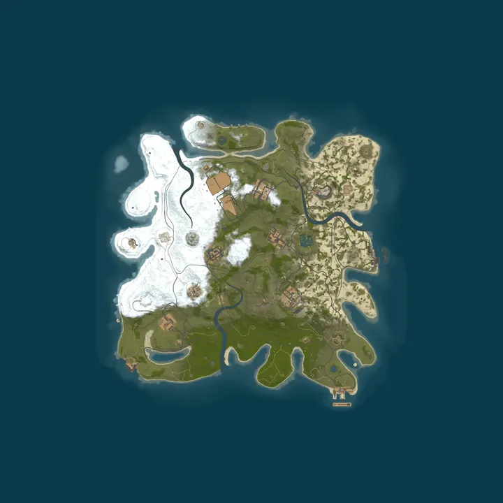 Map of REALITY5 TOURMALINE | SOLO | WEEKLY WIPE