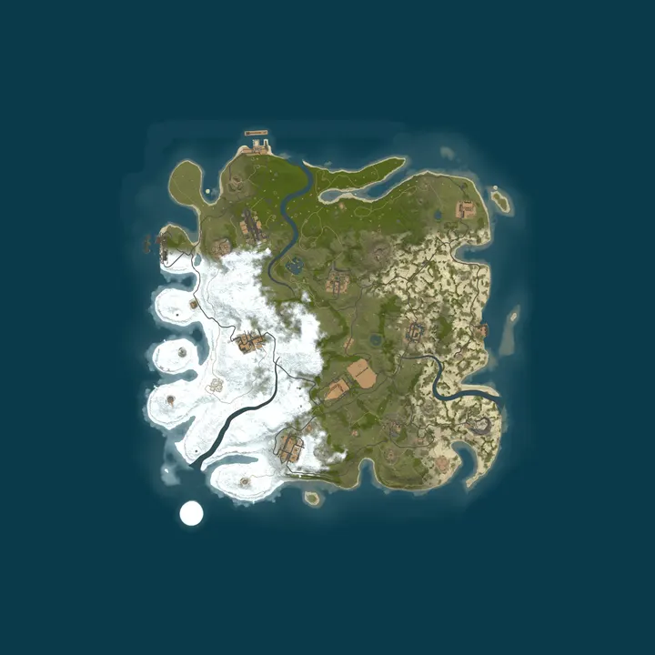 Map of #1 GOD RUST X10 | MAX 5 | CUSTOM | 26.10