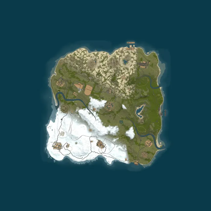 Map of RustForNoobs.com | SOLO ONLY | Weekly | US