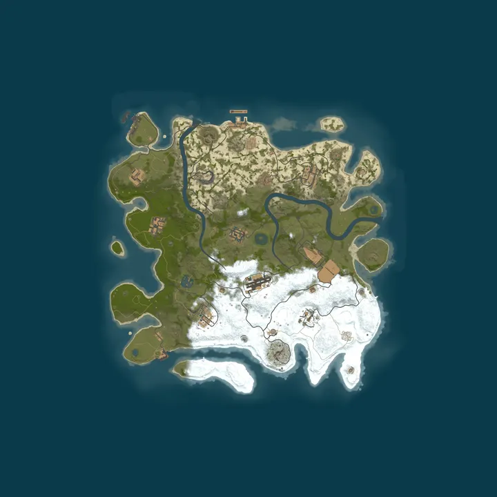 Map of The Rustiest Of The Rust