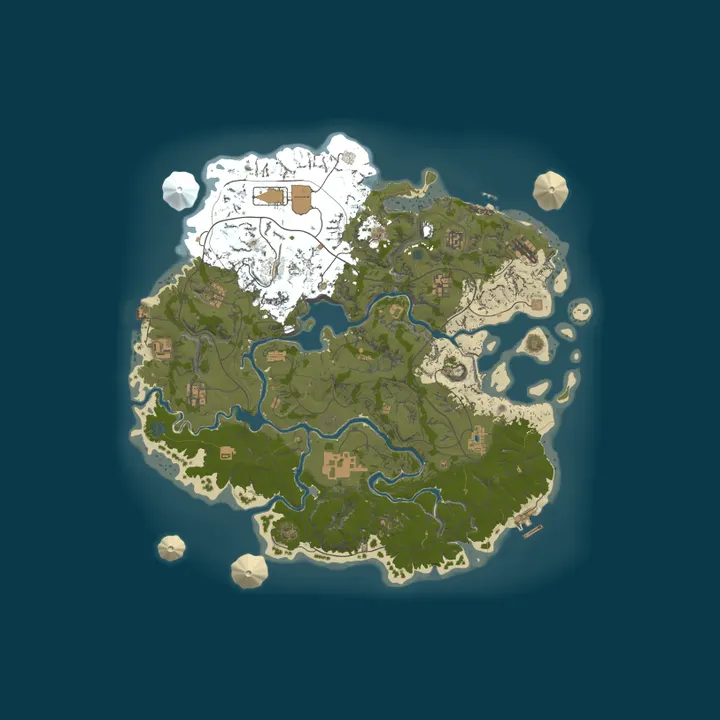 Map of MissBehav3 RUST | MODDED PvP | ALL PLAYERS WELCOME  • UK