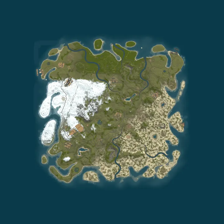 Map of "SHADOW KIDS" [2X PVE] |NO BP WIPES|KITS|ZOMBIES|MINI SPAWNS|