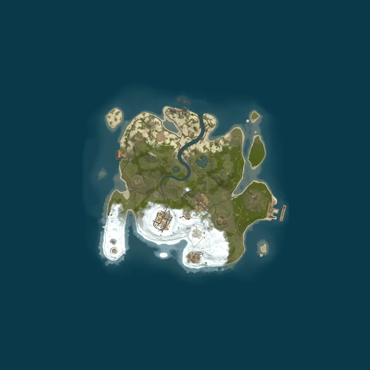 Map of Nexus Rust 3X | Solo/Duo