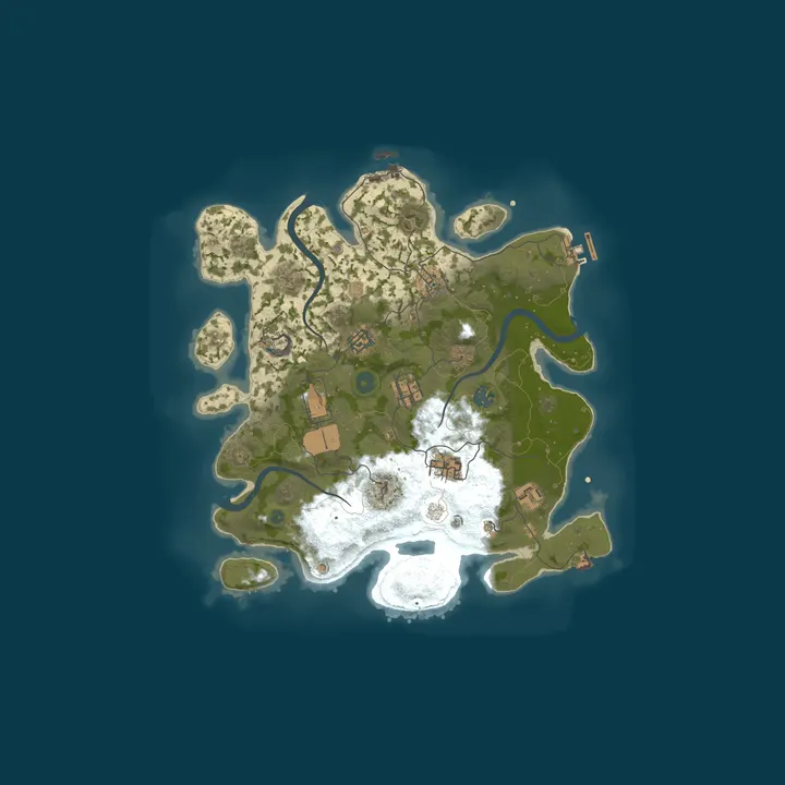 Map of Let's Go! PVP US |10X Kits Skins Survival