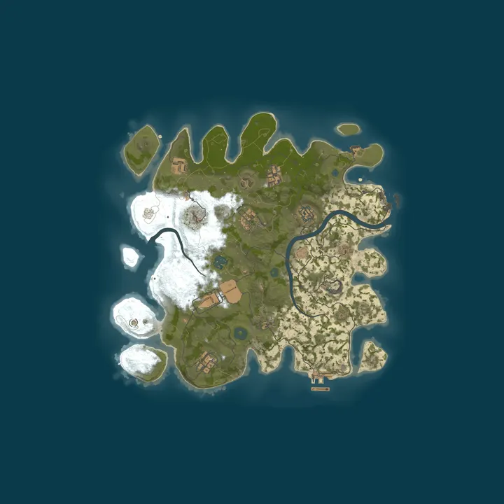 Map of ZonaXGames Rust