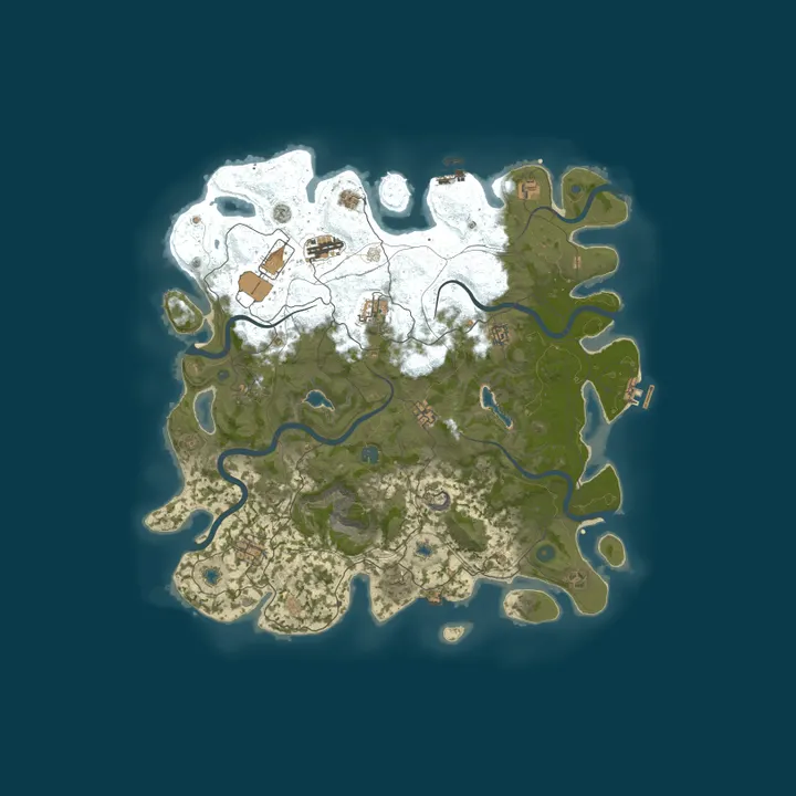 Map of Ominous Prime Rust | Custom Plugins