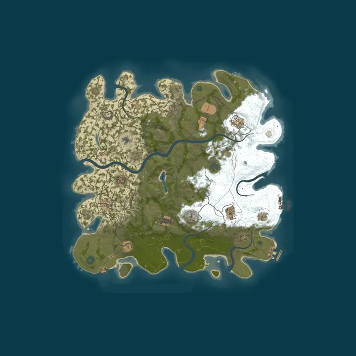 Map of ZLOY RUST 2x | ДЛЯ НОВИЧКОВ | RaidBases | Wipe 29.10