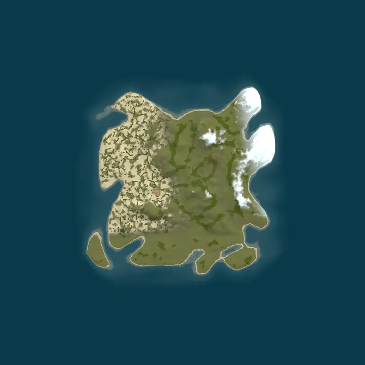 Map of ТЕСТОВЫЙ СЕРВЕР || TEST SERVER